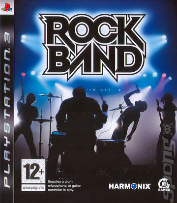 Rock Band - PS3 Cover & Box Art