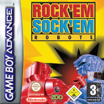 Rockem Sockem - GBA Cover & Box Art