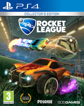 Rocket League - PS4 Cover & Box Art