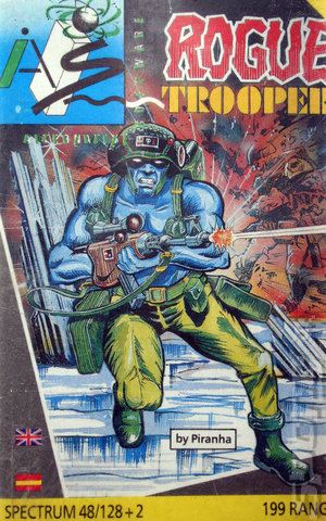 Rogue Trooper - Spectrum 48K Cover & Box Art