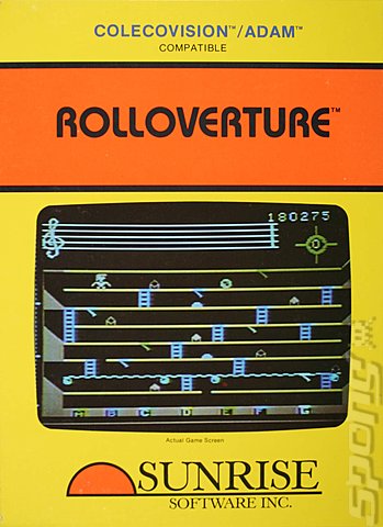 Rolloverture - Colecovision Cover & Box Art