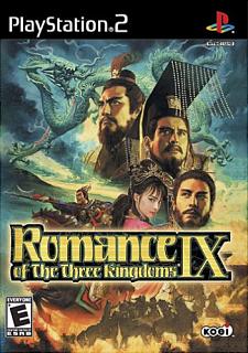 Romance of the Three Kingdoms IX - PS2 Cover & Box Art