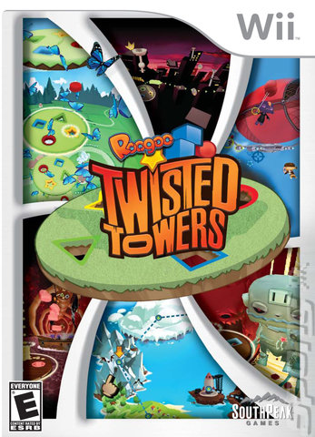Roogoo Twisted Towers - Wii Cover & Box Art