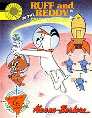 Ruff and Reddy in the Space Adventure - Spectrum 48K Cover & Box Art