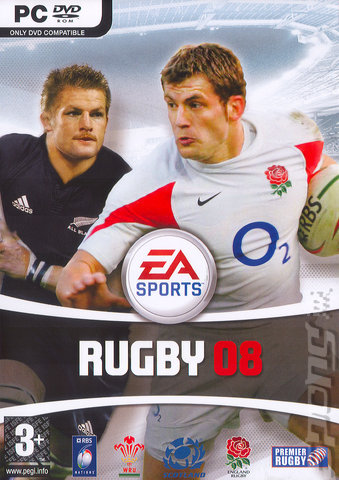 Rugby 08 - PC Cover & Box Art