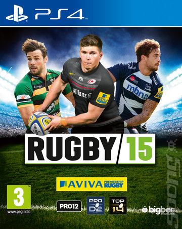 Rugby 15 - PS4 Cover & Box Art