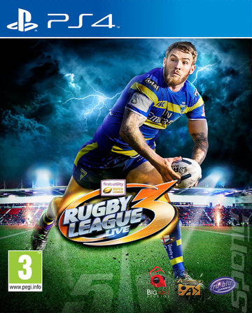 Rugby League Live 3 - PS4 Cover & Box Art