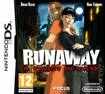 Runaway: A Twist Of Fate - DS/DSi Cover & Box Art