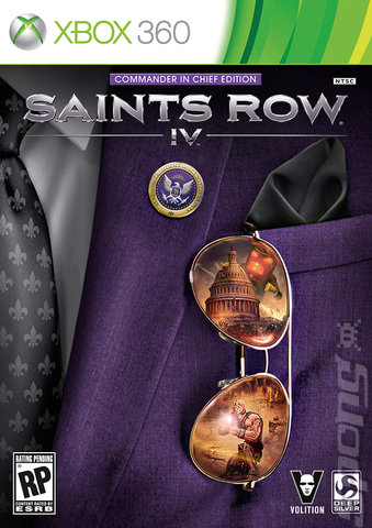 Saints Row IV - Xbox 360 Cover & Box Art