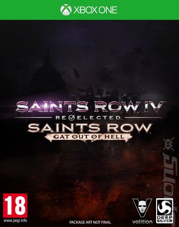 Saints Row IV - Xbox One Cover & Box Art