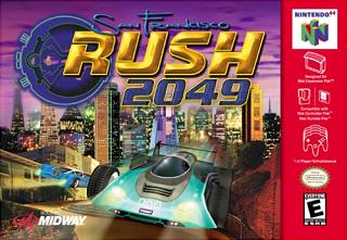 San Francisco Rush 2049 - N64 Cover & Box Art