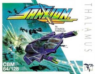 Sanxion - C64 Cover & Box Art