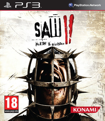 Saw II: Flesh and Blood - PS3 Cover & Box Art