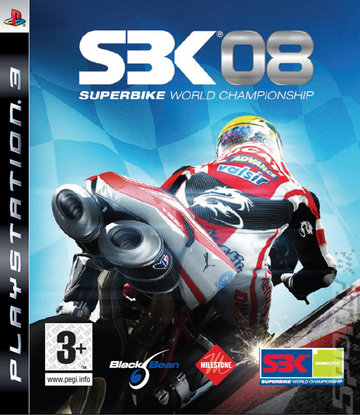 SBK08 Superbike World Championship - PS3 Cover & Box Art