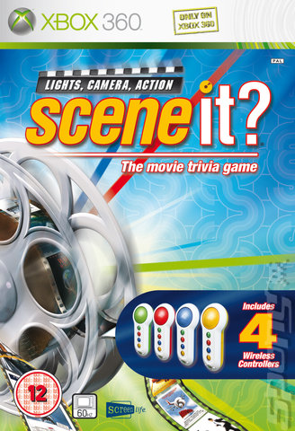 Scene It?: Lights, Camera, Action - Xbox 360 Cover & Box Art