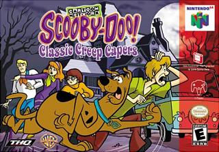 Scooby Doo Classic Creep Capers - N64 Cover & Box Art