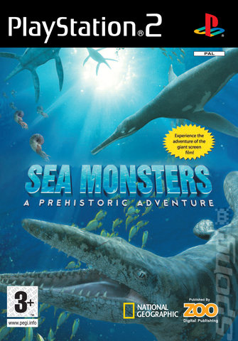 Sea Monsters: A Prehistoric Adventure - PS2 Cover & Box Art