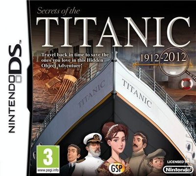 Secrets of the Titanic - DS/DSi Cover & Box Art