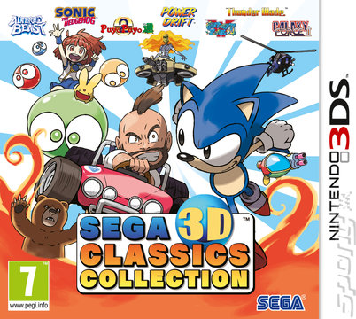SEGA 3D Classics Collection - 3DS/2DS Cover & Box Art