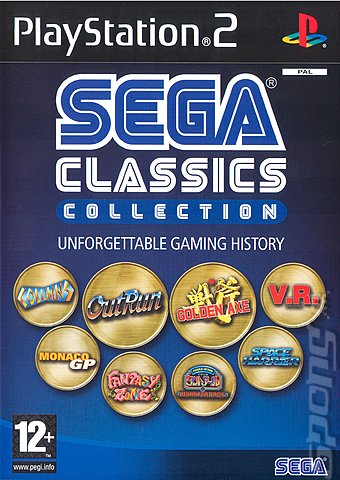 SEGA Classics Collection - PS2 Cover & Box Art
