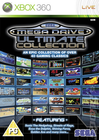 Sega Mega Drive Ultimate Collection - Xbox 360 Cover & Box Art