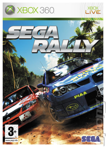 SEGA Rally - Xbox 360 Cover & Box Art