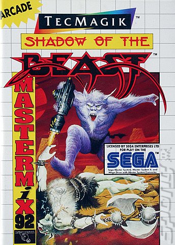 Shadow of the Beast - Sega Master System Cover & Box Art