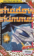Shadow Skimmer - Spectrum 48K Cover & Box Art