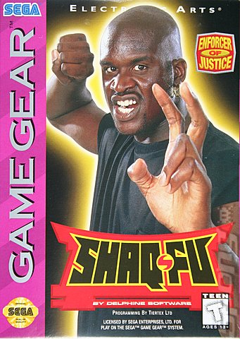 Shaq Fu - Game Gear Cover & Box Art