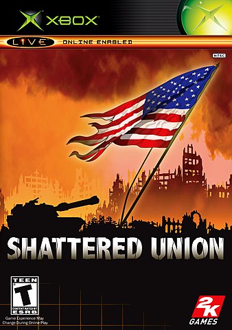 Shattered Union - Xbox Cover & Box Art