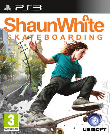 Shaun White Skateboarding - PS3 Cover & Box Art