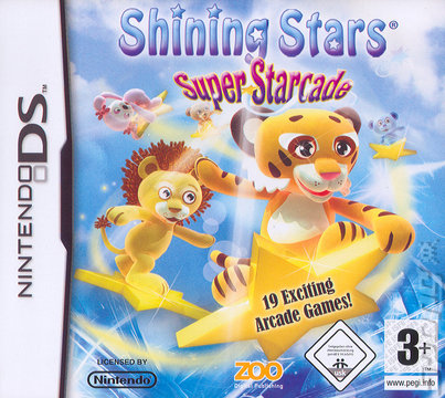 Shining Stars Super Starcade - DS/DSi Cover & Box Art