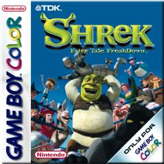 Shrek: Fairytale Freakdown - Game Boy Color Cover & Box Art