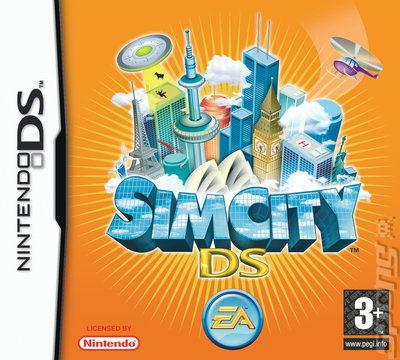 SimCity DS - DS/DSi Cover & Box Art