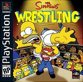 Simpsons Wrestling, The - PlayStation Cover & Box Art