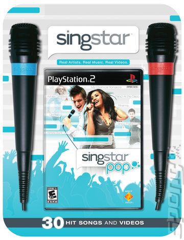 SingStar Pop Hits! - PS2 Cover & Box Art