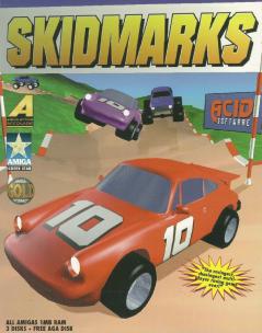 Skidmarks - Amiga Cover & Box Art