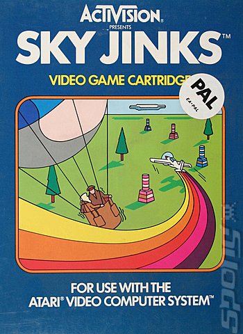 Sky Jinks - Atari 2600/VCS Cover & Box Art