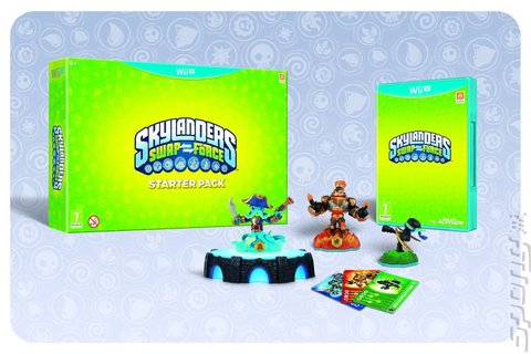 Skylanders Swap Force - Wii U Cover & Box Art