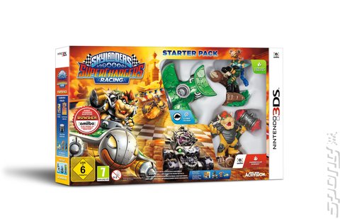 Skylanders SuperChargers - 3DS/2DS Cover & Box Art