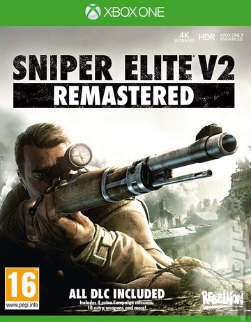 Sniper Elite V2: Remastered - Xbox One Cover & Box Art