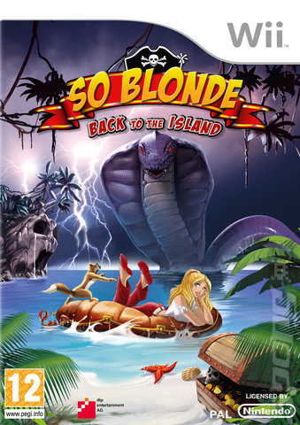 So Blonde: Back to the Island - Wii Cover & Box Art