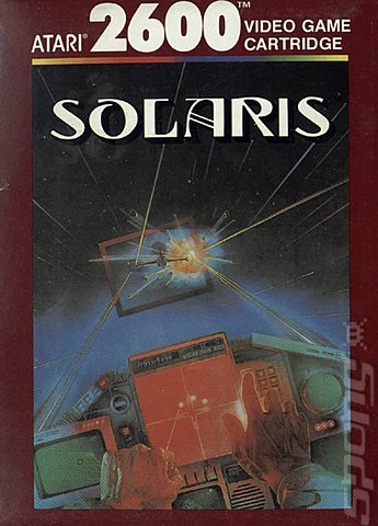 Solaris - Atari 2600/VCS Cover & Box Art