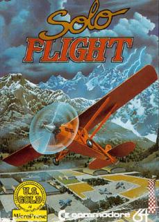 Solo Flight - C64 Cover & Box Art