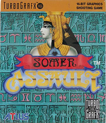Somer: Assault - NEC PC Engine Cover & Box Art