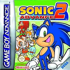 Sonic Advance 2 - GBA Cover & Box Art