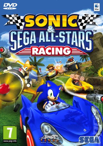 Sonic & All-Stars Racing Transformed - Mac Cover & Box Art