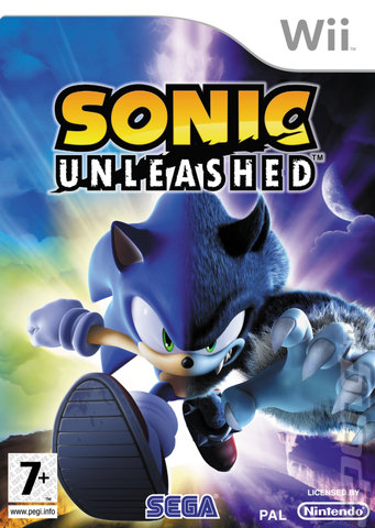 Sonic Unleashed - Wii Cover & Box Art