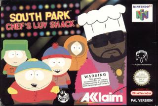 South Park: Chef�s Luv Shack  - N64 Cover & Box Art