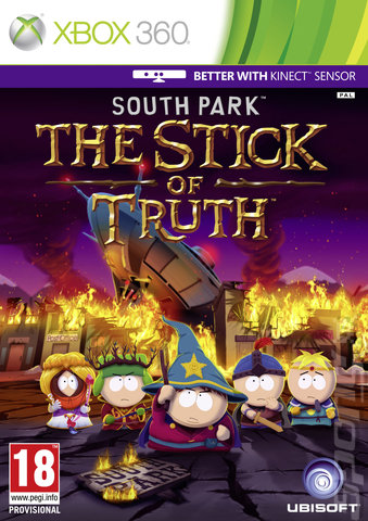South Park: The Stick of Truth - Xbox 360 Cover & Box Art